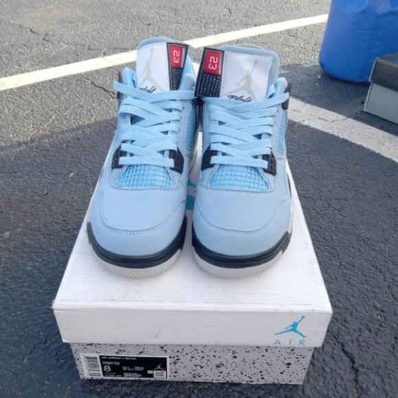 Air Jordan 4 Retro, University Blue - Picture 4 of 4